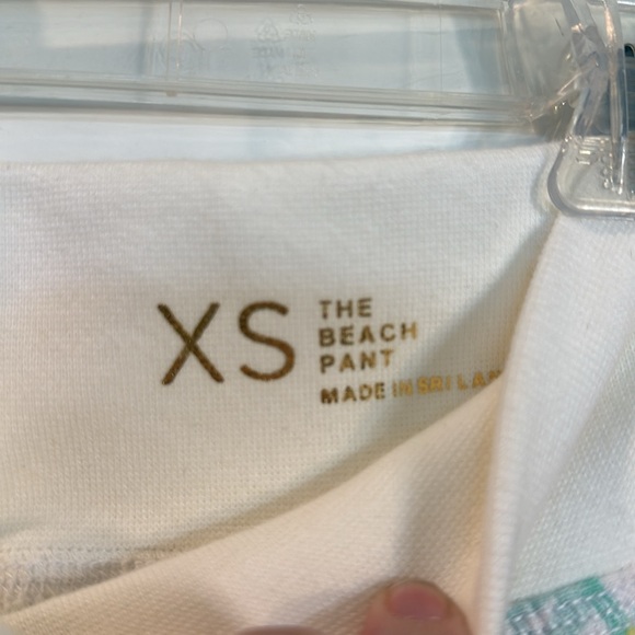 Lilly Pulitzer Beach Pants Tropical Storm XS - Picture 7 of 9